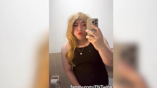 Chinese crossdressing hoe pleads for Father to let her spunk