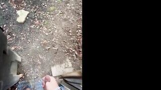 Fapping off in alleyway got caught (Total Movie on onlyfans @8inchquade)