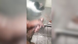 Novinho bate uma no banho