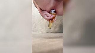 Dirtyboyx92 Pulverizing a beer bottle