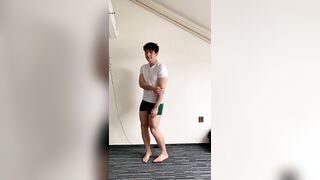 Attempting on lingerie - Showcasing off my Erection