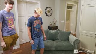 Ample Beef whistle Lad Smashes Tall Homosexual Man Tough Sans a condom Ass fucking Rear end - TWYNKWORLD