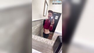 Toying With My Steaming Pulsing Spunk-pump In Public Restaurant Place