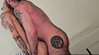 BAREBACKTHATHOLE Super-fucking-hot Jock Jeremy Feist Leisurely Puts His Yam-sized Meat Into Charly Wilinsky Crevasse