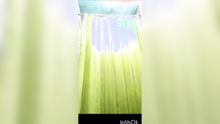 I found out they were recording me, so I continued taking a douche and tugging my monstrous beef whistle.