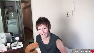 Coaxing Seki Tabuchi To Show His Rosy Cherry Crevasse