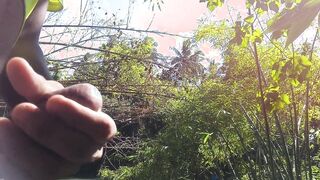 I attempted to milks in the woods