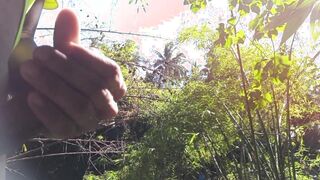 I attempted to milks in the woods