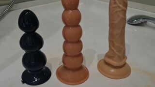 I attempt different assfucking fucktoys