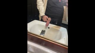 Half Nude And Jacking In Streets Pizza Restaurants