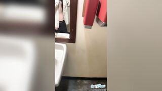 Half Nude And Jacking In Streets Pizza Restaurants