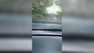 Risky public masterbating