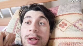 grubby interview ITA and man rod pulsing after emptying it