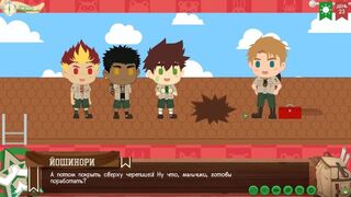 Game: Buddies Camp, Path two, Scene 52 - Graffiti Knob (Russian voiceover)