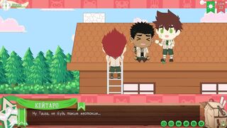 Game: Buddies Camp, Path two, Scene 52 - Graffiti Knob (Russian voiceover)