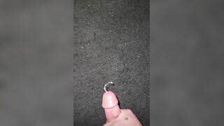 Meaty Shower Jizz flow While Roomies Are Downstairs