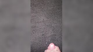 Meaty Shower Jizz flow While Roomies Are Downstairs