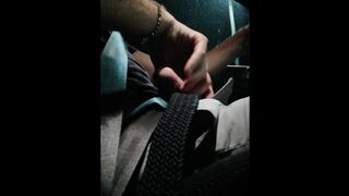 Also in the truck I have to jizz