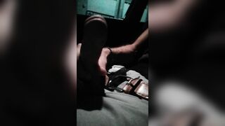 Also in the truck I have to jizz