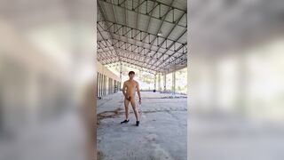 Chinese draining off outdoor