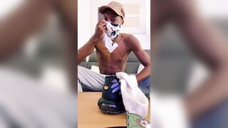 Come Here And Nuzzle My Filthy Socks & My Sneakers (JustForFans TEASER)