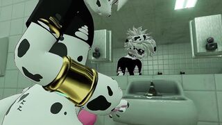 Puppy Fellow Strokes Himself In A Public Douche :trio (Utter Video On Fansly)