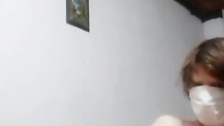 Furry bore showcasing soles  Wordy  fapping with socks