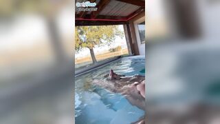 Lets Take A Bathtub Together In The Hottub! Solo Getting off