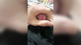 Splattering My Jizz and Groaning After Draining And Edging My Sausage For An Hour