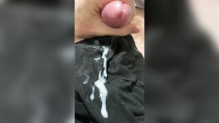 Splattering My Jizz and Groaning After Draining And Edging My Sausage For An Hour