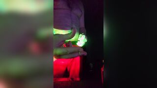 Huge milky hard-on with fleshlight taunt