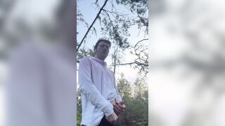 Very first time PUBLIC solo wank