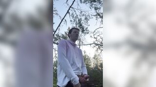 Very first time PUBLIC solo wank