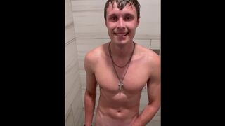 Witness Me MILK My Large Spear After The GYM