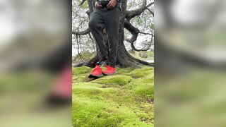 Taking off trousers and Undergarments in the Forest