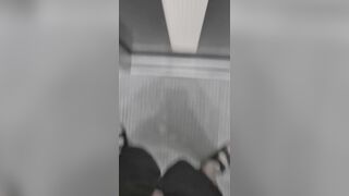 In the elevator