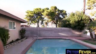 PETERFEVER Gavin Winters Utter Assets Rubdown from Hotaru Merced