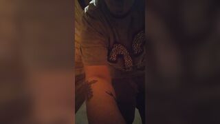 One of my first-ever public unclothe & clothes destruction videos in my local park public shower in wide da