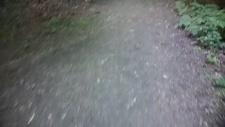 Urinating in Public. Taking a pee on my walk thru the park.