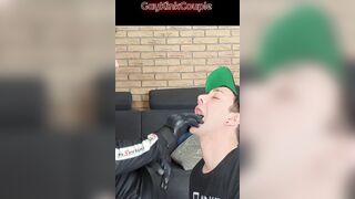 I demonstrate him his place by demeaning and using him