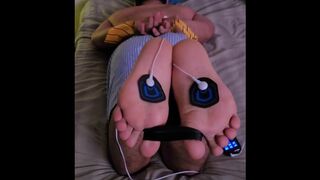 Tied like a hog soles fetish wooly brazilian grizzly