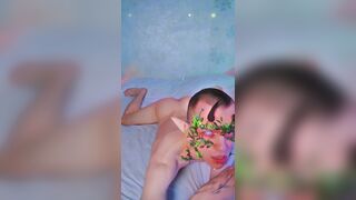 CRAZY WOODS ELF has foot fetish