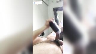 Humungous Jizz Shot With Lovense Calor Plaything in Live Explosion