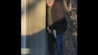 Caught Urinating at Truckstop