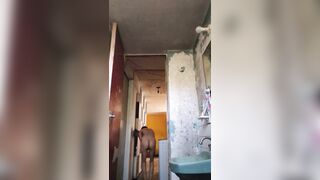 Taboo time I walk nude everywhere sans being detected and I jizz all over