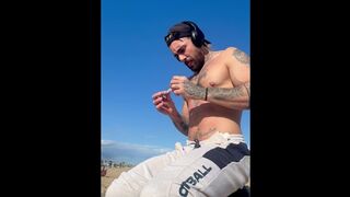 Edging on the bed with beef whistle ring & powerful manage – Solo Masculine, 4K – Ask for the VR version on OF