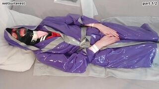 Onanism in spandex layers, bathrobe, student sailor uniform, protection micro-skirt, see-through trousers, maid