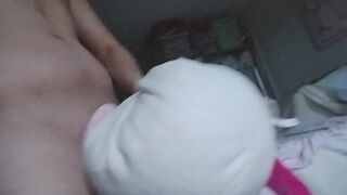 Got so wild I penetrated my cushion pet. *Strenuous jizm burst ejaculation**