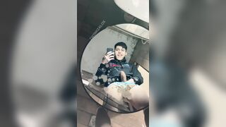 Lechazo de pendejo argentino - LAD CUM-SHOT