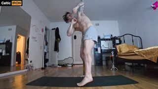 Irish Porn industry star Muscle Jock Teddy Shares Pre Shoot Preparation